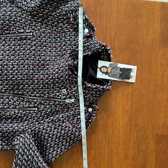 NWT Black Tape Tweed Blazer - Picture 3 of 12